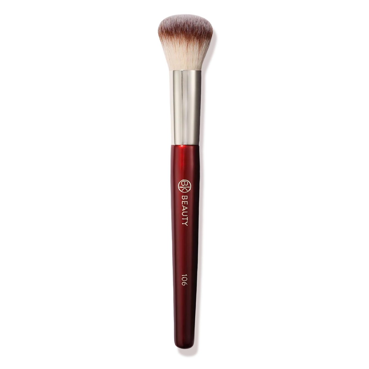 BK BEAUTY 106 Round Foundation Brush – Dense Dome Shape for Liquid & Cream Foundation, Seamless Streak-Free Application, Multi-Use Face Makeup Tool Avelisse