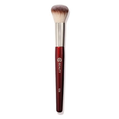 BK BEAUTY 106 Round Foundation Brush – Dense Dome Shape for Liquid & Cream Foundation, Seamless Streak-Free Application, Multi-Use Face Makeup Tool Avelisse
