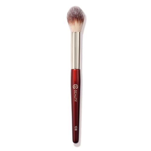 BK BEAUTY 108 Precision Powder Makeup Brush – Pro-Designed Tapered Brush for Under-Eye Setting, Crease-Free Finish & Subtle Highlighting Avelisse