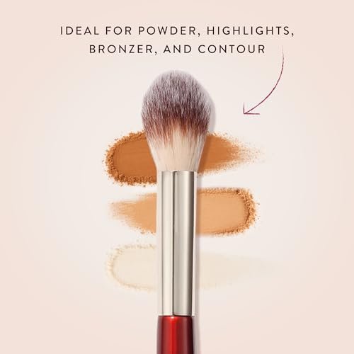 BK BEAUTY 108 Precision Powder Makeup Brush – Pro-Designed Tapered Brush for Under-Eye Setting, Crease-Free Finish & Subtle Highlighting Avelisse
