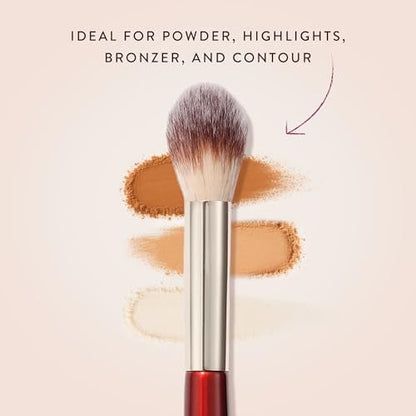 BK BEAUTY 108 Precision Powder Makeup Brush – Pro-Designed Tapered Brush for Under-Eye Setting, Crease-Free Finish & Subtle Highlighting Avelisse