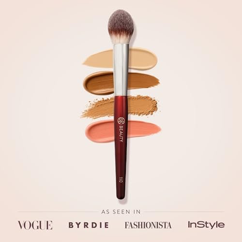 BK BEAUTY 110 Large Concealer Brush – Dense Tapered Under-Eye Concealer Brush for Quick Blending, Full Coverage Finish Avelisse