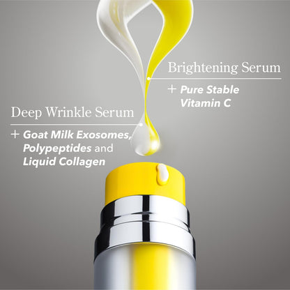 Beekman 1802 Milk RX Advanced Better Aging Wrinkle Serum – Collagen & Vitamin C Face Serum with Peptides & Goat Milk Exosomes, Retinol Alternative Avelisse