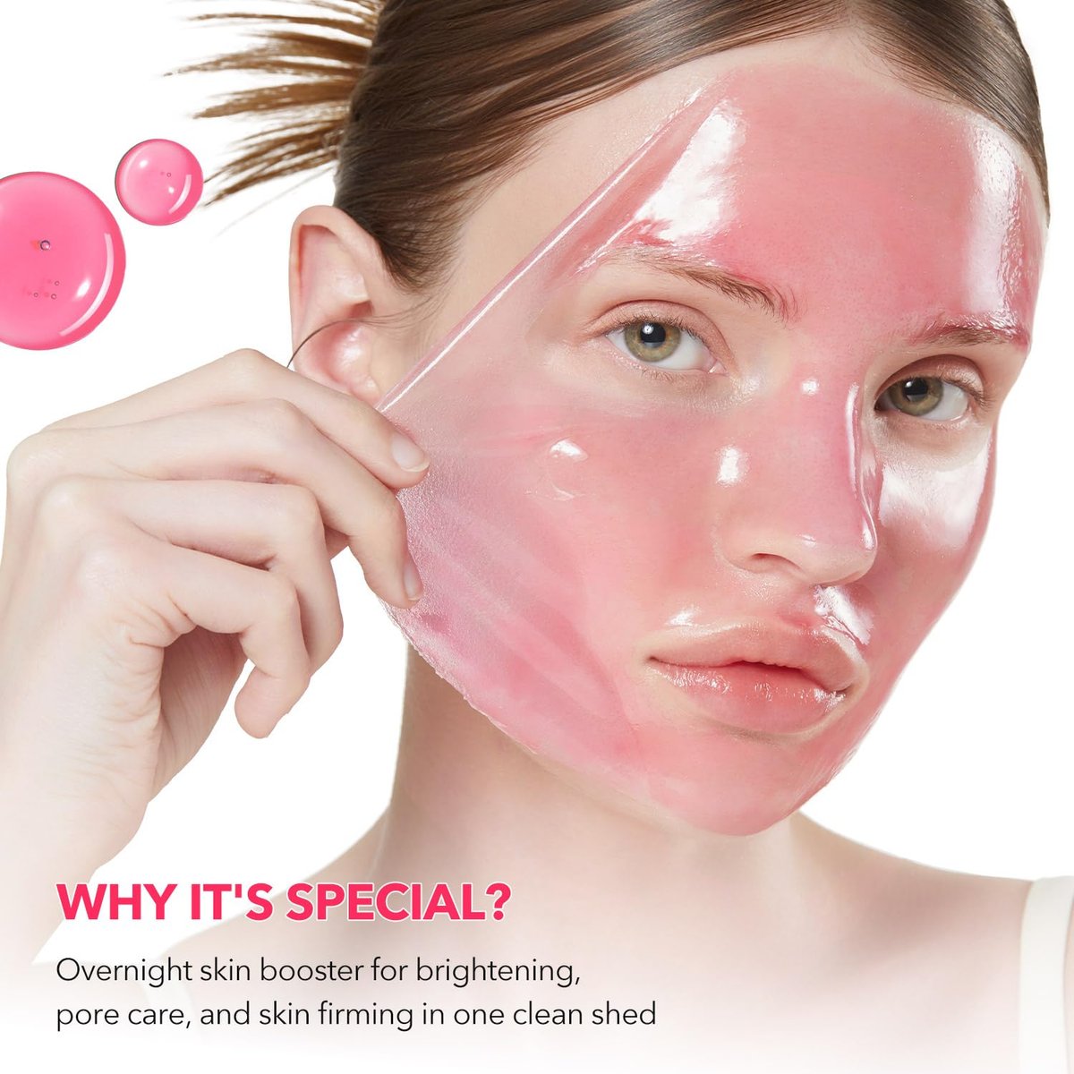 APRILSKIN TXA Niacinamide 99 Overnight Wrapping Mask – 99% High-Purity TXA + Niacinamide for Uneven Skin Tone, Firming & Pore Care (80ml / 2.70 fl.oz.) - görsel 5