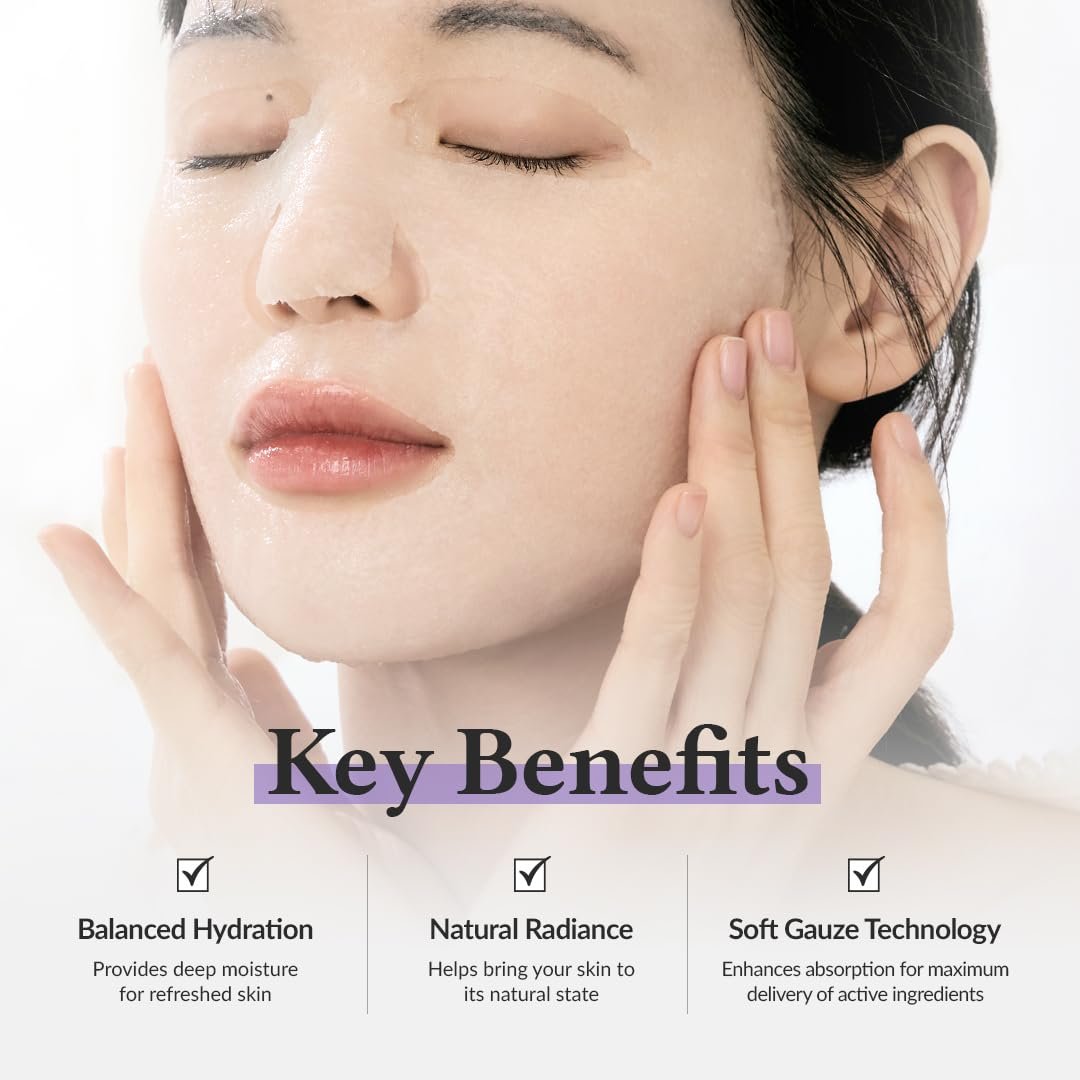 Dr.Althea Jelly Seal Dewy Mask | Hydrate & Restore Balance | Vegan Korean Skincare with PhytoPDRN Lotus (Pack of 4) Avelisse