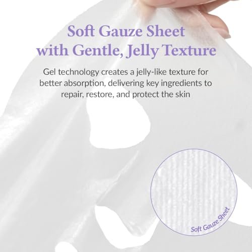 Dr.Althea Jelly Seal Dewy Mask | Hydrate & Restore Balance | Vegan Korean Skincare with PhytoPDRN Lotus (Pack of 4) Avelisse