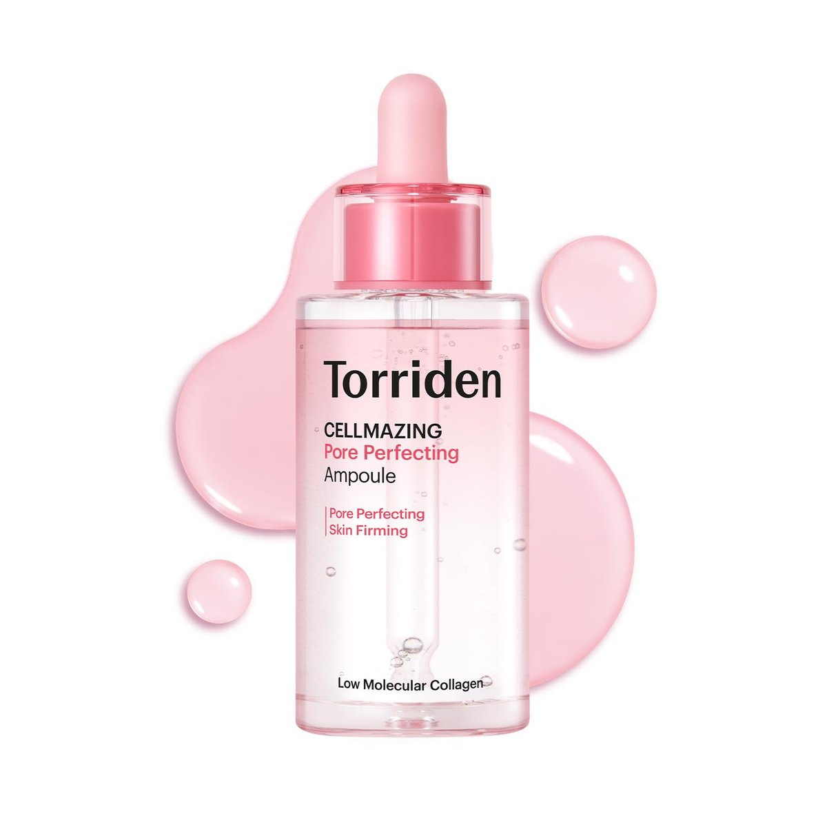 Torriden CELLMAZING Pore Perfecting Ampoule 30ml - 5D Collagen & Peptide Serum for Skin Elasticity | Korean Facial Serum Avelisse