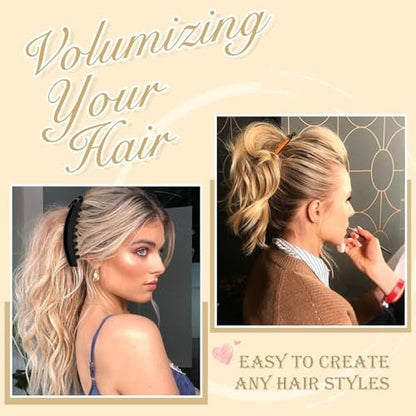 Strong Hold for Workouts & Thick Hair, 21pcs Banana Hair Clips for Women - 7 Styles Volumizing Claw Clips by Hapdoo, Secure Grip for All Hair Types