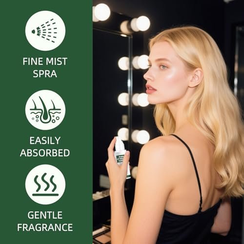 YAFUSIPE Hair Growth Oil Spray - Batana Oil with Rosemary, Castor & Ginger - Natural Hair Loss Treatment for Women & Men - Promotes Regrowth, Reduces Thinning, Strengthens Scalp - 3.38 oz - görsel 10