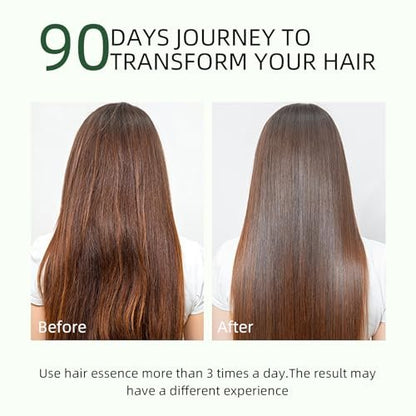 YAFUSIPE Hair Growth Oil Spray - Batana Oil with Rosemary, Castor & Ginger - Natural Hair Loss Treatment for Women & Men - Promotes Regrowth, Reduces Thinning, Strengthens Scalp - 3.38 oz