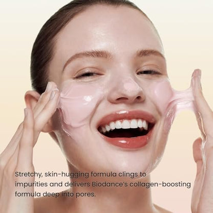 BIODANCE Collagen Mask To Foam Cleanser – 2-in-1 Pore Care & Hydrating Foaming Facial Cleanser for Sensitive Skin, Korean Skin Care, 5.07 fl. oz. (150 ml)
