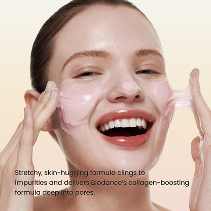 BIODANCE Collagen Mask To Foam Cleanser – 2-in-1 Pore Care & Hydrating Foaming Facial Cleanser for Sensitive Skin, Korean Skin Care, 5.07 fl. oz. (150 ml)