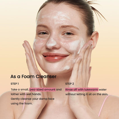 BIODANCE Collagen Mask To Foam Cleanser – 2-in-1 Pore Care & Hydrating Foaming Facial Cleanser for Sensitive Skin, Korean Skin Care, 5.07 fl. oz. (150 ml)