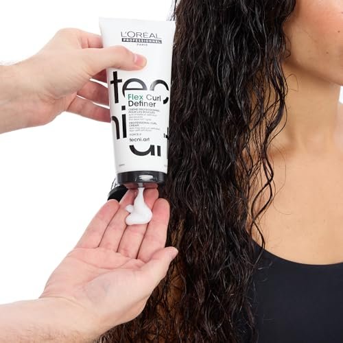 L'Oréal Professionnel Paris Flex Curl Bounce – Professional Styling Cream for Defined, Flexible Curls with Anti-Humidity & Anti-Frizz Protection, 6.8 Fl Oz - görsel 10
