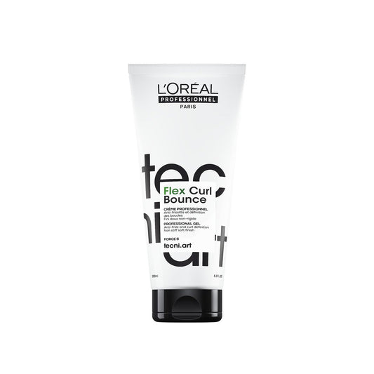 L'Oréal Professionnel Paris Flex Curl Bounce – Professional Styling Cream for Defined, Flexible Curls with Anti-Humidity & Anti-Frizz Protection, 6.8 Fl Oz