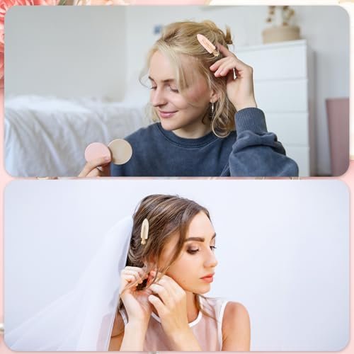 12 Pack No Crease Hair Clips - Colorful Flat Duckbill Clips for Women & Girls, Creaseless Hair Barrette Alligator Clips for Salon Hairstyling - görsel 10