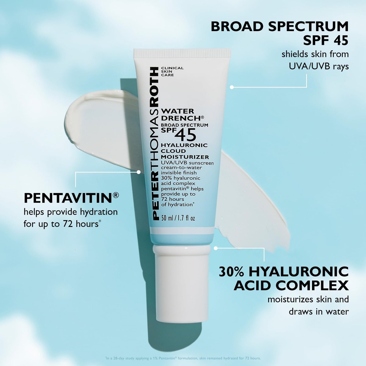 Peter Thomas Roth Water Drench® Hydra-Besties 7-Piece Travel Kit – Hydrating Skincare Set Avelisse