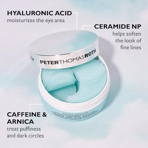 Peter Thomas Roth Water Drench® Essentials 2-Piece Face & Eye Kit – Hyaluronic Acid Moisturizer & Eye Masks Avelisse