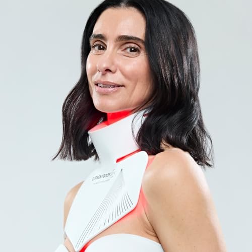 CurrentBody Skin LED Neck & Décolletage Mask: Series 2 | Red & Near-Infrared Light Therapy for Neck and Chest Avelisse