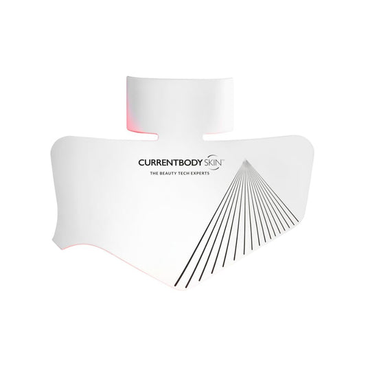CurrentBody Skin LED Neck & Décolletage Mask: Series 2 | Red & Near-Infrared Light Therapy for Neck and Chest Avelisse