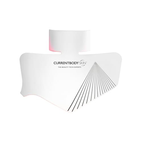 CurrentBody Skin LED Neck & Décolletage Mask: Series 2 | Red & Near-Infrared Light Therapy for Neck and Chest Avelisse