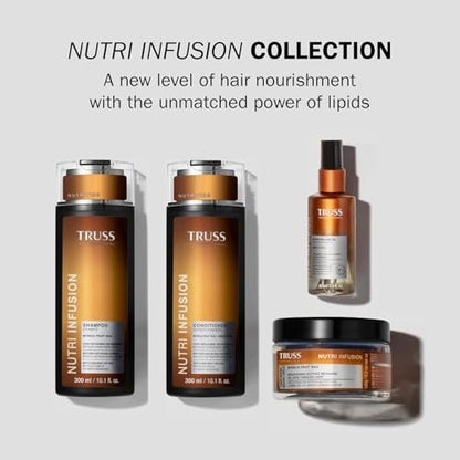 TRUSS Nutri Infusion Hair Conditioner for Damaged Hair - Moisturizing Conditioner with Myrica Fruit Wax & Miracle Oils, Restore Natural Moisture Balance, 10.14 fl oz Avelisse