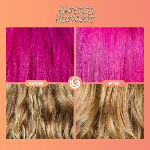 Biotech Blowout Leave-In Restorative Hair Mask - Style & Heat Protectant 450°F, Frizz Control, 8-Hour Style, for Damaged Hair - Goddess Maintenance Avelisse