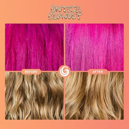 Biotech Blowout Leave-In Restorative Hair Mask - Style & Heat Protectant 450°F, Frizz Control, 8-Hour Style, for Damaged Hair - Goddess Maintenance Avelisse