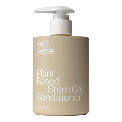 Act+Acre Stem Cell Conditioner - Strengthens Ends, Adds Shine, Hydrates Fine Hair - Apple Stem Cells, Castor Oil, Antioxidants - Lightweight, Vegan, Cold Processed, Color Safe - 10 Fl Oz Avelisse