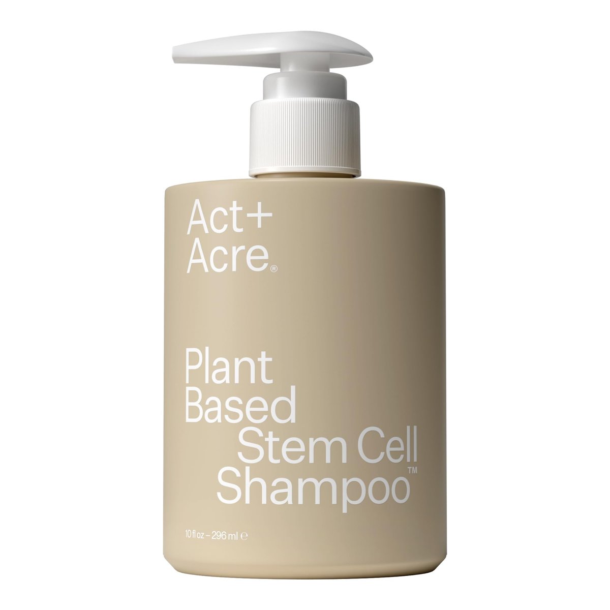 Act+Acre Stem Cell Shampoo – Cold Processed® Scalp & Hair Density Booster with Swiss Apple Stem Cells, Caffeine, Hyaluronic Acid – Vegan, 10 Fl Oz Avelisse