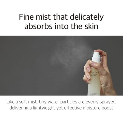 mixsoon Bean Balancing Ampoule Mist - Hyaluronic Acid Hydrating Face Mist for Oil Balance and Glowing Skin, 3.38 fl oz Avelisse
