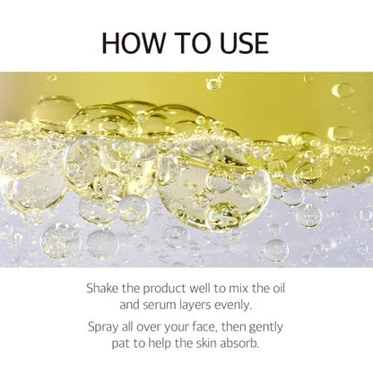 mixsoon Bean Balancing Ampoule Mist - Hyaluronic Acid Hydrating Face Mist for Oil Balance and Glowing Skin, 3.38 fl oz Avelisse