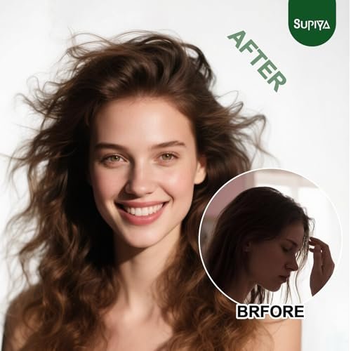 SUPIYA Dry Shampoo Powder - Mattifying Volume for Men & Women, Instantly Absorbs Excess Oil, Adds Volume, Non-Sticky & Easy to Apply (0.35 oz) - görsel 14