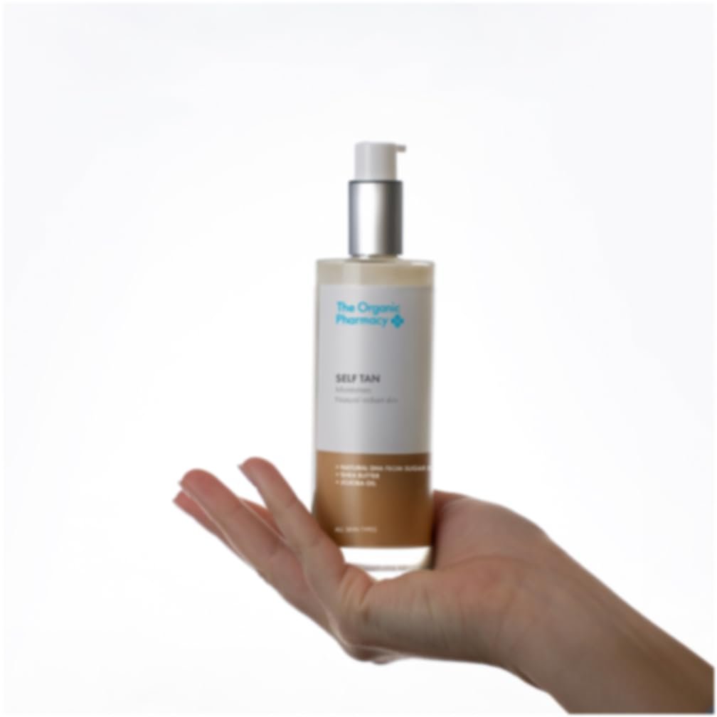 The Organic Pharmacy Self Tan Lotion – Plant-Based DHA, Moisturizing with Shea Butter & Jojoba Oil, 100ml Avelisse