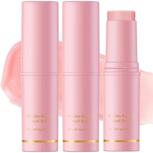 Skynest 2-Pack Wrinkle Repair Moisturizing Multi Balm Stick - Anti-Wrinkle Face, Eye & Body Hydrating Collagen Moisturizer for Dry Skin Avelisse