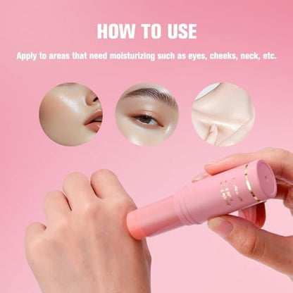 Skynest 2-Pack Wrinkle Repair Moisturizing Multi Balm Stick - Anti-Wrinkle Face, Eye & Body Hydrating Collagen Moisturizer for Dry Skin Avelisse
