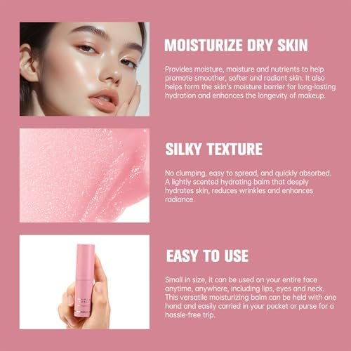 Skynest 2-Pack Wrinkle Repair Moisturizing Multi Balm Stick - Anti-Wrinkle Face, Eye & Body Hydrating Collagen Moisturizer for Dry Skin Avelisse