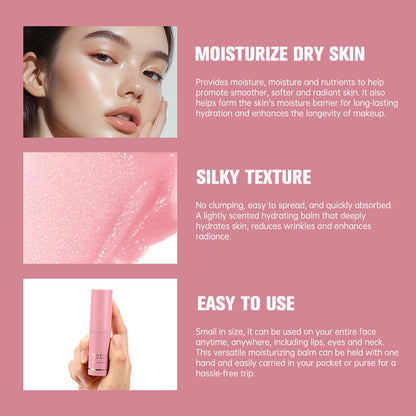 Skynest 2-Pack Wrinkle Repair Moisturizing Multi Balm Stick - Anti-Wrinkle Face, Eye & Body Hydrating Collagen Moisturizer for Dry Skin Avelisse