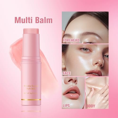 Skynest 2-Pack Wrinkle Repair Moisturizing Multi Balm Stick - Anti-Wrinkle Face, Eye & Body Hydrating Collagen Moisturizer for Dry Skin Avelisse