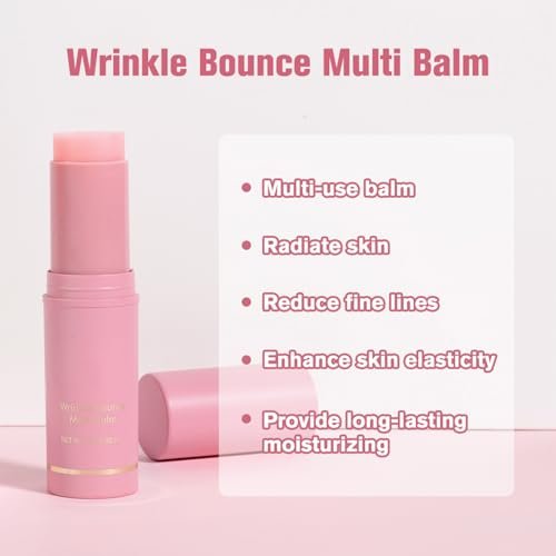 Skynest 2-Pack Wrinkle Repair Moisturizing Multi Balm Stick - Anti-Wrinkle Face, Eye & Body Hydrating Collagen Moisturizer for Dry Skin Avelisse