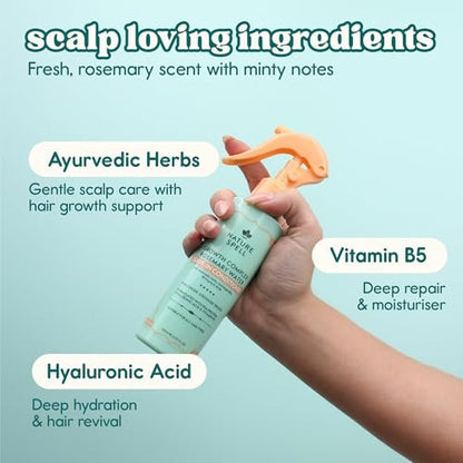 Nature Spell Rosemary Water Leave In Conditioner – Promotes Hair Growth, Heat Protection, Detangling & Shine for All Hair Types, 5.07 Fl Oz Avelisse