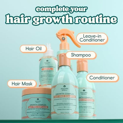 Nature Spell Rosemary Water Leave In Conditioner – Promotes Hair Growth, Heat Protection, Detangling & Shine for All Hair Types, 5.07 Fl Oz Avelisse