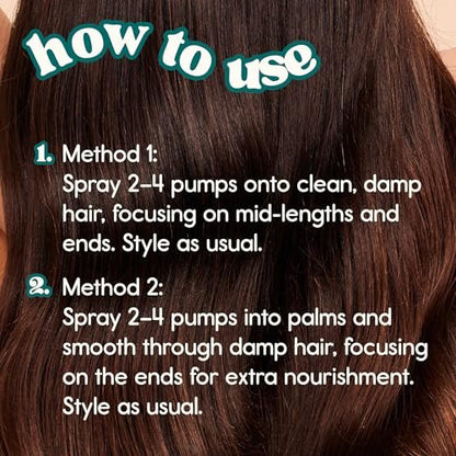 Nature Spell Rosemary Water Leave In Conditioner – Promotes Hair Growth, Heat Protection, Detangling & Shine for All Hair Types, 5.07 Fl Oz Avelisse