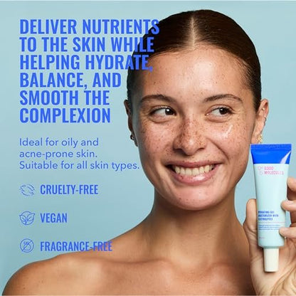 Good Molecules Hydrating Gel Moisturizer – Lightweight Water-Based Gel for Oily & Combination Skin, Oil-Free & Fragrance-Free with Hydrating Electrolytes