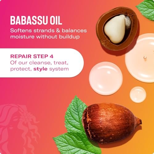 Mielle Organics Babassu & Mint Brazilian Curly Cocktail Curl Cream - Curl Defining Hair Styling Cream for Textured Hair, 7.5 oz - görsel 8