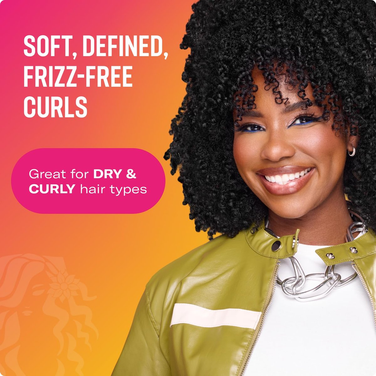 Mielle Organics Babassu & Mint Brazilian Curly Cocktail Curl Cream - Curl Defining Hair Styling Cream for Textured Hair, 7.5 oz - görsel 3