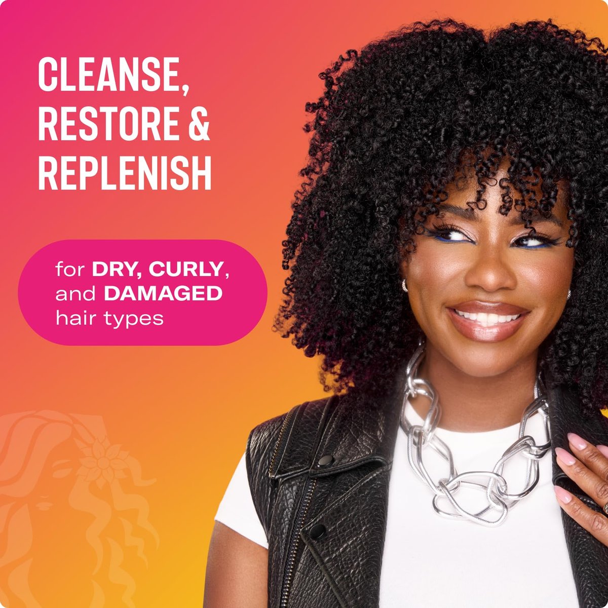 Mielle Organics Babassu & Mint Damage Repair Hair Shampoo - Hydrating Shampoo & Scalp Build-Up Remover - Gently Cleanses & Preps for Repair (8 fl oz) Avelisse