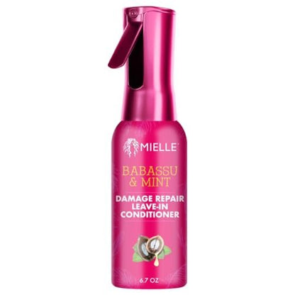 Mielle Organics Babassu & Mint Damage Repair Leave-In Conditioner - 6.7 oz Avelisse