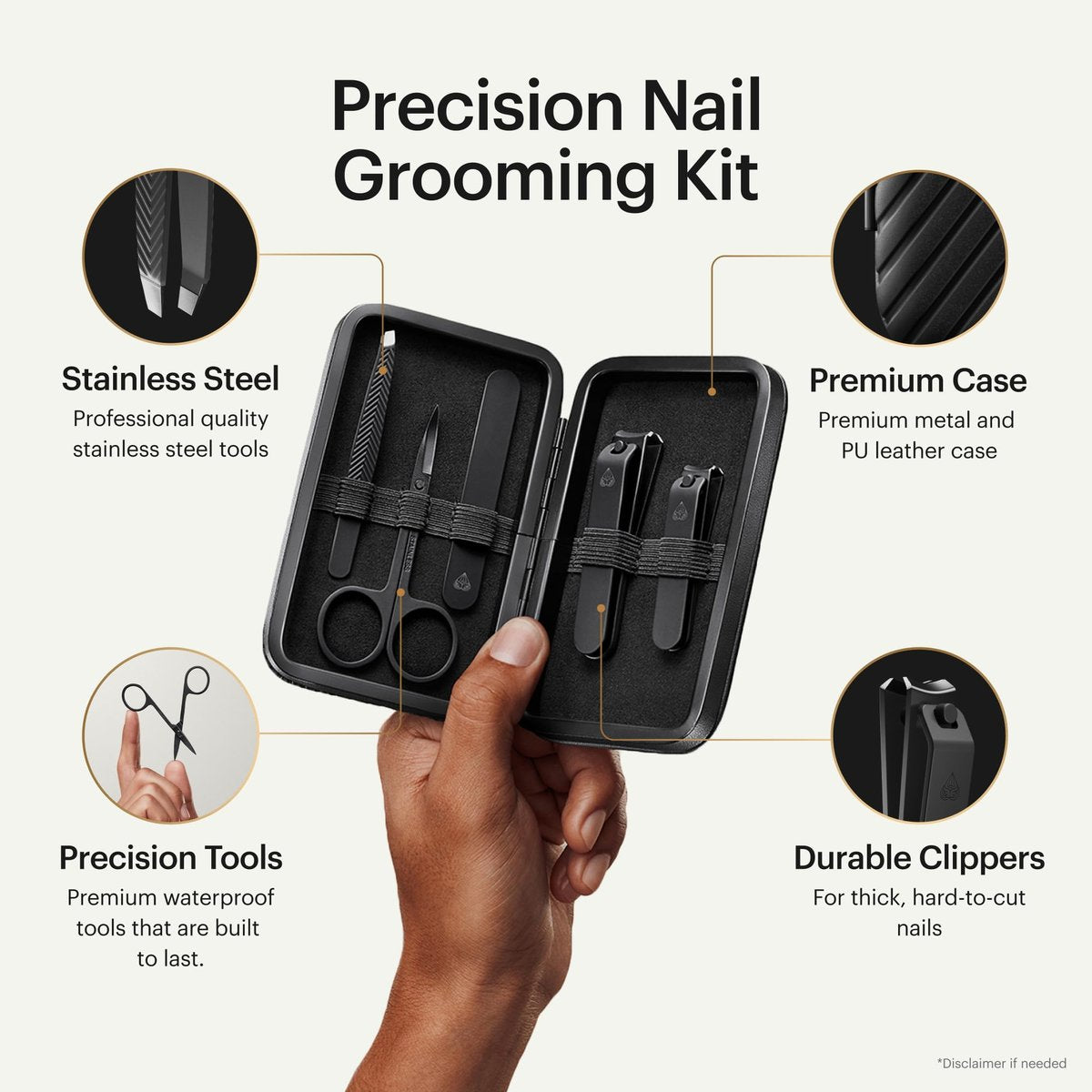 MANSCAPED Tool Box 3.0 Plus: Complete Grooming Kit with Lawn Mower 3.0 Plus, Weed Whacker 2.0, Plow 2.0, Shears 3.0 Nail Kit & Shed 2.0 Bag Avelisse