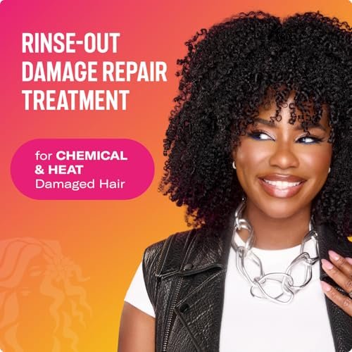 Mielle Organics Babassu & Mint Damage Repair Bond Treatment for Chemical and Heat Damaged Hair, 5.5 oz Avelisse